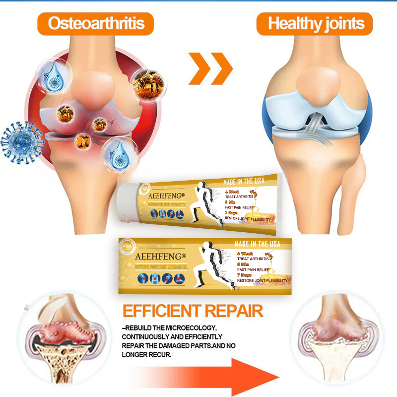Aeehfeng® Only 8 PCS left! We are offering you an additional 30% OFF! Your orthopedic surgeon recommends that you use 4-5 consecutive PCS to restore your joints to health! If you miss this opportunity, you'll have to wait until next year!