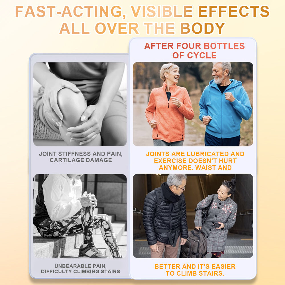 Aeehfeng® Only 8 PCS left! We are offering you an additional 30% OFF! Your orthopedic surgeon recommends that you use 4-5 consecutive PCS to restore your joints to health! If you miss this opportunity, you'll have to wait until next year!