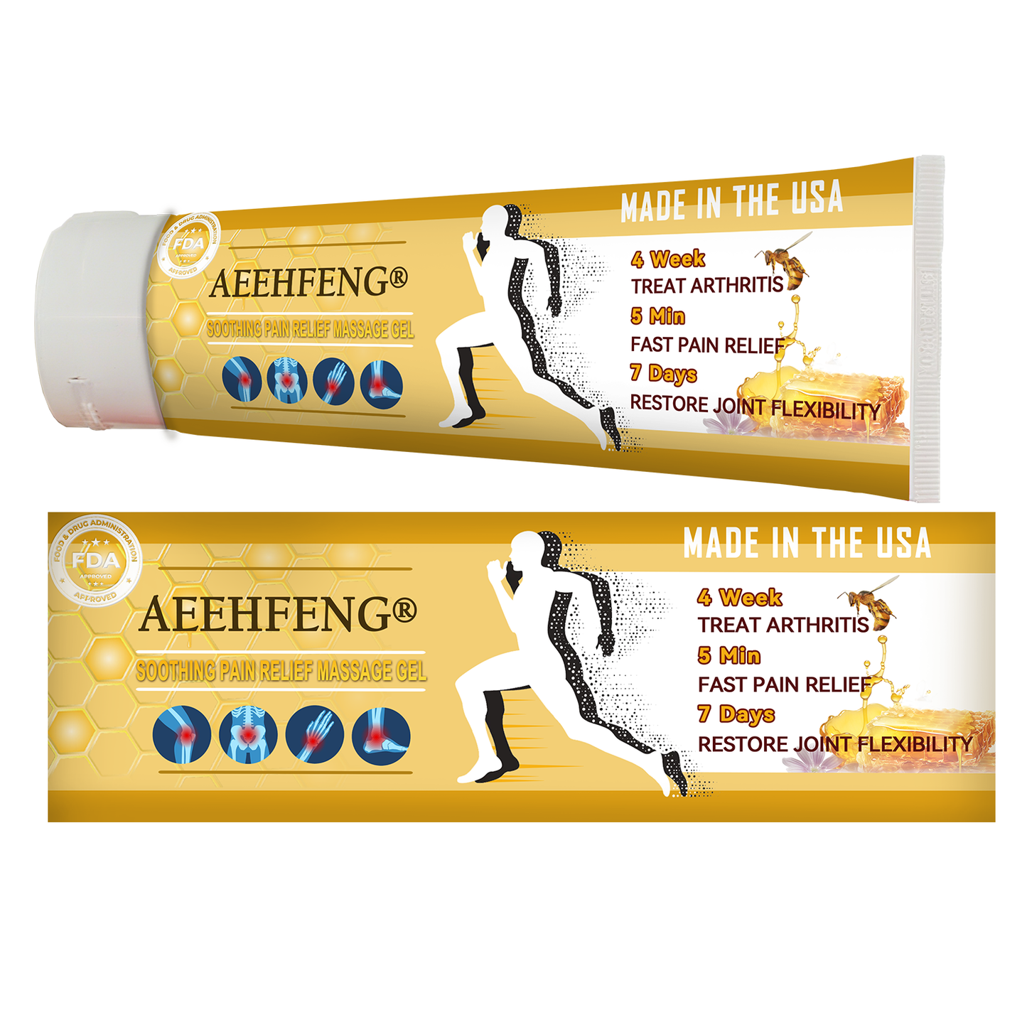 Aeehfeng® Only 8 PCS left! We are offering you an additional 30% OFF! Your orthopedic surgeon recommends that you use 4-5 consecutive PCS to restore your joints to health! If you miss this opportunity, you'll have to wait until next year!